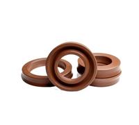Lip Seals FKM - Joint hydraulique à Arbre Radial de Type Un/Y (IDxODxTHK), ID 8-28MM, Tige de Piston en Caoutchouc fluoré, Tasse en Forme de U à lèvre Unique Radial Seals Rotary Seals (Size : 14x24x5