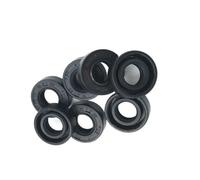 Lip seals Joint d'huile d'arbre NBR TC-19*25*26*27*28*30*32*34*35*36*37*38*40*42*47*4/5/6/7/8/9/10 Nitrile Double lèvre couverte avec ressort jarretière Radial seals Rotary seals ( Size : 19x32x7mm 2p