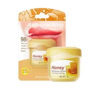 Lip Sleeping Mask & Baume à Lèvres au Miel - Soin Nuit Réparateur pour Lèvres Gercées, Hydratation Intensive Jour et Nuit, Hommes et Femmes (#1, 7g)