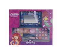 Lip Smacker Ariel Beauty Palette, Coffret Cadeau Maquillage avec Brillants à Lèvres Colorés, Crèmes, Fard à Joues et Bronzer pour un Look de Princesse, Accessoires Inclus