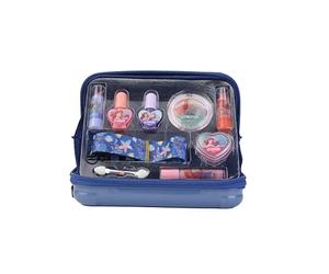 Lip Smacker Ariel Travel-Ready Beauty Case, Trousse de Beauté Tout-en-un pour Enfants avec Palettes Crémeuses Scintillantes, Des Rouges à Lèvres et Des Vernis à Ongles pour un Look de Princesse