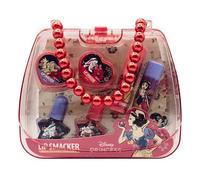 Lip Smacker Blanche Neige Tote Bag Set, Set de Maquillage 8-Pièces pour Enfants avec Baumes à Lèvres, Vernis à Ongles, Crèmes Scintillantes et Accessoires, dans un mignon Mini Tote Bag