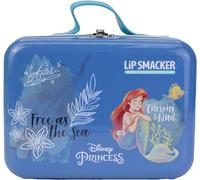Lip Smacker Boîte à Lunch Frozen Tin, Ensemble Maquillage pour Enfants avec Maquillage pour Visage, Lèvres et Ongles avec Accessoires Capillaires et Beauté Inclus pour Le Look de Princesse (Lot de 3)