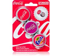 Lip Smacker Coca Cola baume à lèvres parfums Original, Cherry & Fanta 3x3 g