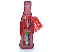 Lip Smacker - Coca-Cola Vintage Collection Boite en Métal - Lot de Baumes à Lèvres en Différentes Saveurs - Cadeau Sucré dans une Canette Coca-Cola Collection Vintage - Lot de 6 Sticks