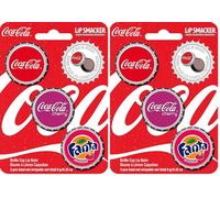 Lip Smacker Coke Bottle CapLip Balm Trio (Lot de 2)