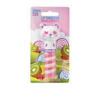 Lip Smacker - Collection de Brillant à Lèvres Lippy Pal Swirl - Chaton Goût Kiwi - Brillant à Lèvres avec Figurine d'Animaux - Emballage Individuel