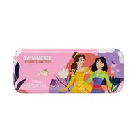 Lip Smacker Disney Princess Artisan Picnic Beauty Tin, Ensemble de Maquillage pour Enfants à 3 Niveaux avec BrillantÀLèvres, OmbresÀPaupières Lumineuses, Accessoires pour Cheveux et Maquillage