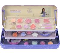 Lip Smacker Disney Wish Makeup Case Triple Layer Beauty Tin Makeup Kit for Kids