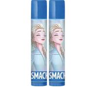 Lip Smacker Disney's Frozen Collection, Baume à Lèvres pour Enfants inspiré d'Elsa, Parfum Framboise, 1 Baume à Lèvres (Lot de 2)