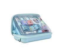 Lip Smacker Frozen Coffret Beauté Voyage, Mallette Maquillage Frozen pour Enfants avec Palette de Fards à Paupières, Maquillage pour Lèvres et Ongles avec Accessoires Beauté Inclus