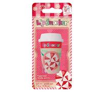 Lip Smacker Holiday Frappe Cup Lip Balm, Cute Lip Balm for Kids, Holiday-Themed, Moisturizing and Easy-to-Apply, Infused with Castor Seed Oil, Peppermint