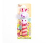 Lip Smacker Lippy Pals Bunny, Gloss à lèvres aromatisé pour enfants inspiré des animaux, hydratant et lissant pour rafraîchir vos lèvres, saveur de maïs au caramel