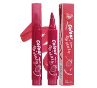 Lip Stain Marker, Matte Lip Color Liner with Highly Pigmented Waterproof Tint, Lightweight Finish, Long-Lasting Lipstick Pen for All-Day Wear, Beauty Accessory for Daily Commuting and On-the-Go Use