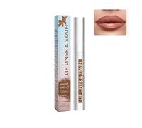 Lip Stain Peel Off Lip Liner Stain Peel Off Lip Gloss For Long Lasting Waterproof Transfer-Proof Highly Pigmented 3 ml (Cocoa Color)
