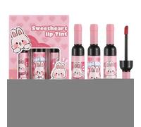 Lip Stain, Tinted Lip Gloss, Waterproof Smudge Proof Formula, 3 Colors Hydrating Lightweight Texture, Long Lasting Tint for Women, Girls, Daily Party Makeup