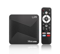 Lipa HS86 Android TV Box 2-16 Go Android 14 - Lecteur multimédia pour TV - Streamer multimédia - Boîtier TV Android