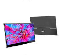 Lipa AX-60T Moniteur Portable 4K Ultra HD 15,6 pouces - Avec Écran Tactile - Moniteur Portable - Écran d'Ordinateur - Écran