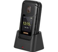 Lipa Uniwa V909T Téléphone/Bluetooth/Caméra/Mobile pour aînés/avec Bouton d'urgence SOS/Grosses clés, Grandes icônes, Carte SIM 4G, Station d'accueil, Son Fort, Radio FM/Bluetooth/Lampe de Poche