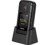 Lipa Uniwa V909T Téléphone portable pour seniors 4G - Téléphone portable pour seniors - Grandes touches- Téléphone pour seniors - SOS - Bluetooth - Docking