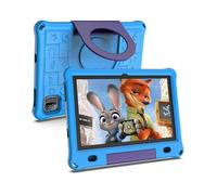 Lipa Tablette pour enfants WQ01 Blue 10.1 pouces - Tablette enfant + 3 ans - 64 Go - Mémoire de travail 3 Go - Avec jeux - Play store - Protection parent - Écran IPS spécial - Avec pare-chocs