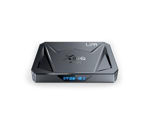 Lipa X96Q Android TV Box 4-64 Go Android 14 - Lecteur multimédia pour TV - Streamer multimédia - Boîtier TV Android