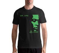 LIPENGH59 Dr DRE 2001 Casual Music Theme Classic Men's Short Sleeve T-Shirt Manches Courtes(Medium)