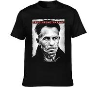 LIPENGH59 Ed Gein Men's Cool Round Neck Cotton Short Sleeve T-Shirt T-Shirts à Manches Courtes(Large)