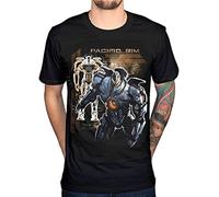 LIPENGH59 Men's Pacific Rim Robot T Shirt Film Movie Earth Kaijus Monster Manches Courtes(Small)