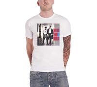 LIPENGH59 Pet Shop Boys White Yellow Black Red Mens t Shirt Men West End Girls Band Logo New Mens White M T-Shirts à Manches Courtes(Large)
