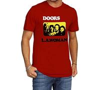 LIPENGH59 The Doors L.A. Woman Band Music Group Jim Morrison Men's T Shirt Manches Courtes(Medium)