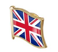 Lipfer 1pc Union Badge Metal United Kingdom Flag Pin UK Flag Union Union British Patriotic British Badges
