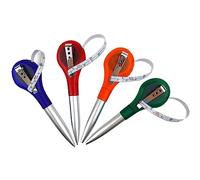 Lipfer 4 Pcs Ruban À Mesurer Stylo À Bille Multifonction avec Un Ruban Rétractable Message Souverain Écriture De Papeterie De Papeterie De Bureau