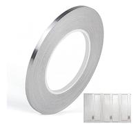 Lipfer 50m Brousse en Or Argent Argent Étanche Étanche des Autocollants Muraux Muraux Plafond De Mur Décoration De Maison Auto-adhésive