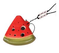 Lipfer 6 Trous Ocarina Belle Pastèque Ocarina Mini Ceramic Ocarina Wind Instruments pour Les Enfants Débutants