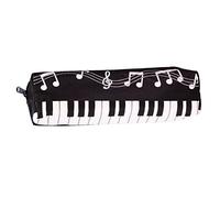 Lipfer Étudiant Crayon Notes Musicales Pouche De Crayon De Crayon À Crayon Oxford De Papeterie en Tissu Oxford pour Les Fournitures Scolaires