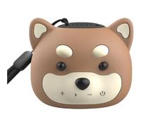 Lipfer Haut-Parleur Bluetooth pour Chien, Décoration De Chambre De Garçon, Chambre d'enfant, Haut-parleurs Mignons, Mini Musique, Mini Haut-Parleur sans Animal pour Enfants, en Forme De Chien, Cadeau