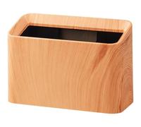 Lipfer Mini Poubelle De Bureau, Poubelle De Bureau en Grain De Bois, Poubelle Rétro Découverte pour Cuisines, Bureaux, Salon, Table De Maquillage