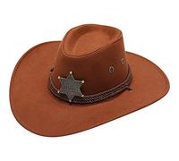 Lipfer Western Cowboy Hat Retro Sheriff Cap