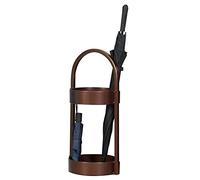 LIPJIA Porte-parapluies d'entrée, Support en métal avec 4 Crochets, Seau à parapluies en Fer forgé pour la Maison, Le Bureau ou Une Auberge de Jeunesse. Rangement pour parapluies.