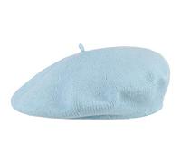 Lipodo Béret Basque Biskaya en Coton Femme - Made in Italy d'été Printemps-été - Taille Unique Bleu Clair