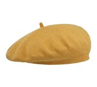 Lipodo Béret Basque Biskaya en Coton Femme - Made in Italy d'été Printemps-été - Taille Unique Jaune