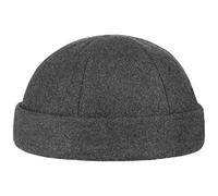 Lipodo Bonnet Port Docker Homme - Casquette Style pour Bonnets Docker, Fermeture Fermeture Scratch Hiver Automne-Hiver - Taille Unique Gris foncé