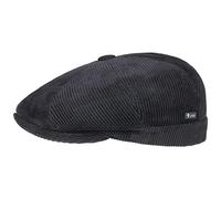 Lipodo Casquette 8 Panel Cordial Homme - Made in Italy Plate Gavroche avec visière, Doublure, Doublure Hiver Automne-Hiver - M (56-57 cm) Bleu