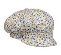 Lipodo Casquette Gavroche Tasja Millefleurs Femme - Made in Italy Newsboy avec étiquette visière, Doublure Printemps-été Été - Taille Unique Lilas