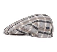 Casquette Plate en Coton Inglese by Lipodo gris 58 cm