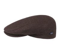 Lipodo Casquette Plate de Sport Pour Homme et Femme - Avec Visière, Mi-Saison et Hiver, Marron, 58 cm