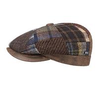 Lipodo City Bic Casquette Plate Patchwork Fabrique en Italie Homme Automne Hiver