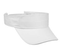 Lipodo Visière Classic Cotton Femme/Homme - Made in Italy avec visière, Fermeture Fermeture Scratch Été Printemps-été - Taille Unique Blanc