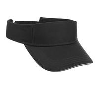 Lipodo Visière Classic Cotton Femme/Homme - Made in Italy avec visière, Fermeture Fermeture Scratch Été Printemps-été - Taille Unique Noir